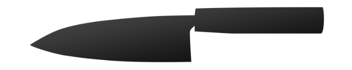 出刃包丁のイメージ