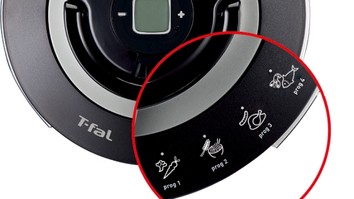 ４つの調理プログラムのアイコンのイメージ