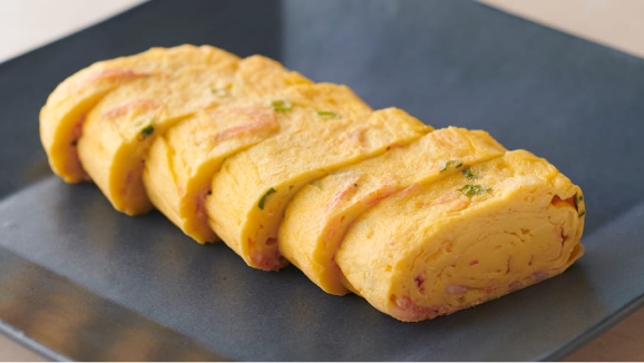 桜えびと小ねぎの玉子焼きのイメージ