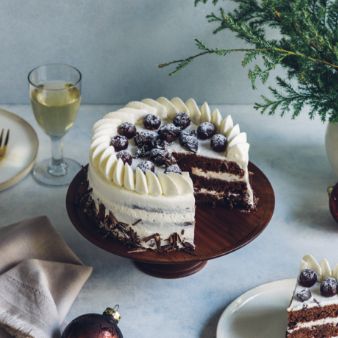 クリスマスケーキのレシピの写真